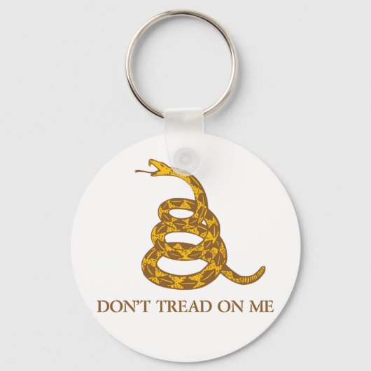 Porte-clés Ne pas filer sur moi Porte - clé serpent (Recto)