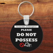 PORTE-CLÉS NE PAS POSSÉDER (Recto)