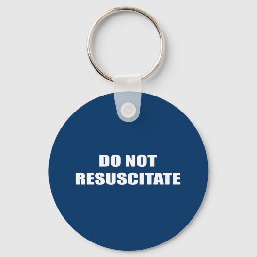 Porte-clés Ne pas réutiliser (Recto)