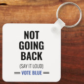 Porte-clés Ne pas revenir (Verso)