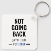 Porte-clés Ne pas revenir (Dos)