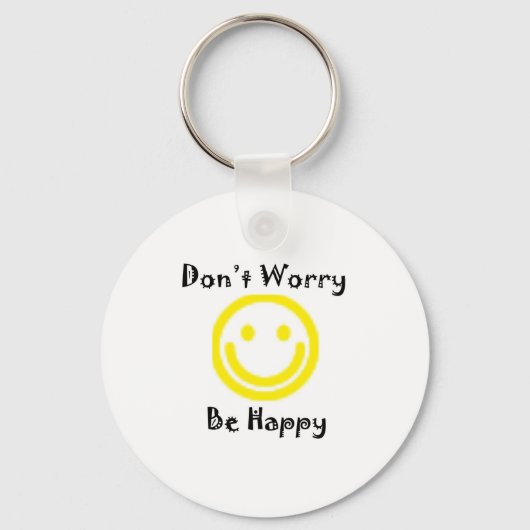 Porte-clés Ne vous inquiétez pas (Recto)