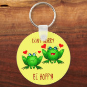 Porte-clés Ne Vous Inquiétez Pas Être Espèce Mignonne Gourman (Recto)