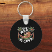 Porte-clés Ne vous inquiétez pas soyez Cappy (Recto)