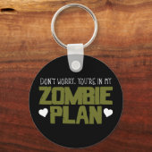 Porte-clés Ne vous inquiétez pas - Vous êtes dans mon plan Zo (Recto)