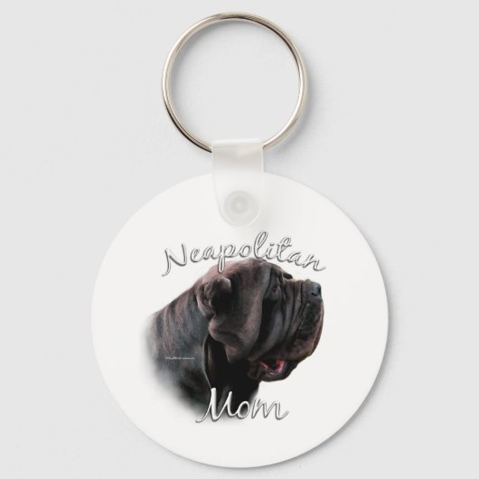 Porte-clés Neapolitain Mastiff Maman 2 (Recto)