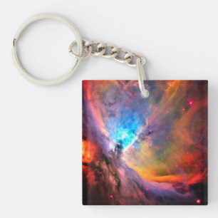 Porte-clés Nébuleuse d'Orion Espace Galaxie faible contraste