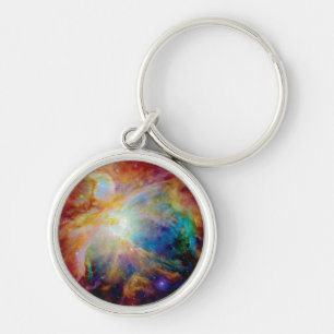 Porte-clés Nébuleuse d'Orion Hubble Spitzer Télescope Photo d