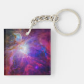 Porte-clés Nébuleuse d'Orion teintée de rose (Dos)