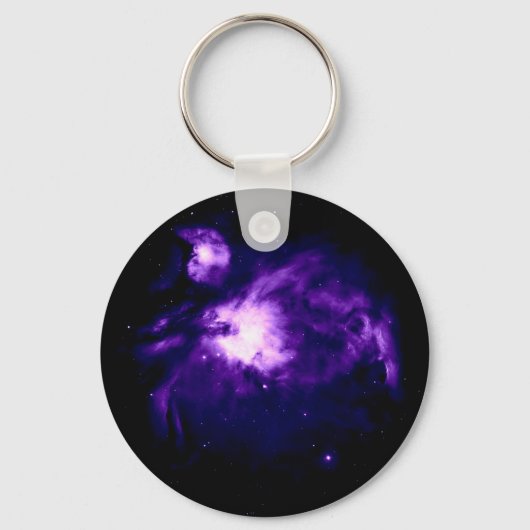 Porte-clés Nébuleuse d'Orion violette : Galaxie (Recto)