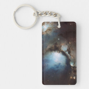 Porte-clés Nébuleuse Orion Astronomie bleu marron beige ciel