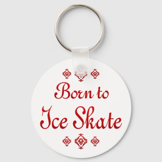 PORTE-CLÉS NÉE À LA GLACE SKATE (Recto)