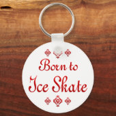 PORTE-CLÉS NÉE À LA GLACE SKATE (Recto)