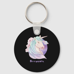 Porte-clés Née pour être un Fan Club Magique de Licorne