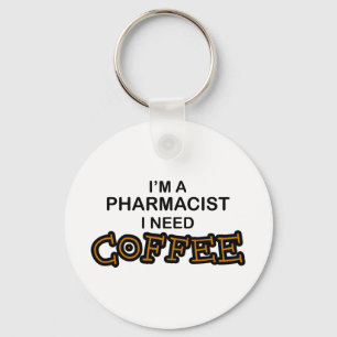 Porte-clés Need Coffee - Pharmacien