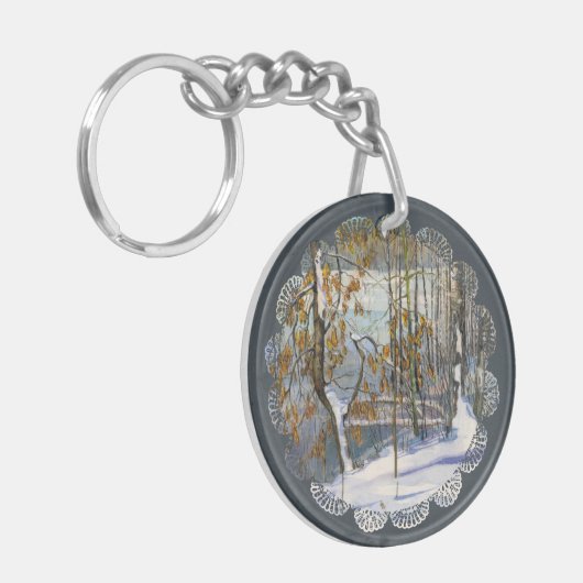 Porte-clés Neige (Devant gauche)