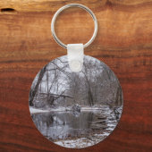 Porte-clés Neige d'hiver Finley (Recto)