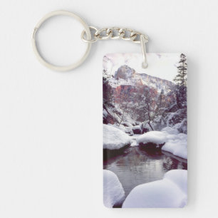 Porte-clés Neige épaisse à Middle Emerald Pools