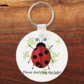 Porte-clés N'embêtez pas la Dame (Recto)