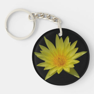 Porte-clés Nénuphar Lotus jaune