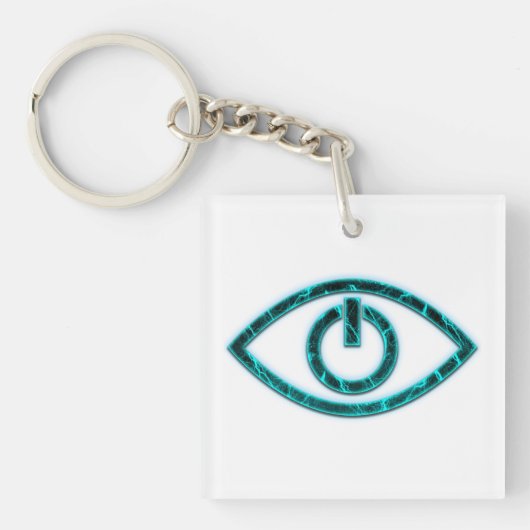 Porte-clés Neolution - porte - clé noir orphelin Bleu (Devant)