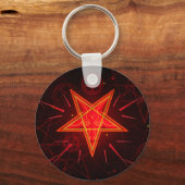 Porte-clés néon démon (Recto)