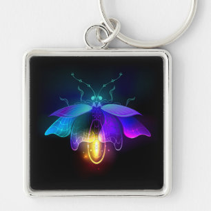Porte-clés Neon Firefly on black