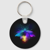 Porte-clés Neon Firefly sur noir (Verso)