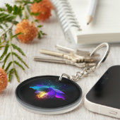 Porte-clés Neon Firefly sur noir (Devant droit)
