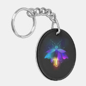 Porte-clés Neon Firefly sur noir (Devant gauche)