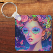 Porte-clés Neon Garden Goddess (Recto)