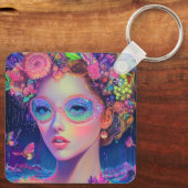 Porte-clés Neon Garden Goddess (Verso)