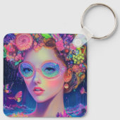 Porte-clés Neon Garden Goddess (Dos)