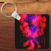 Porte-clés Neon Goddess in Enchanted Forest (Recto)