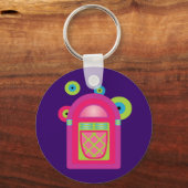 Porte-clés Neon Jukebox (Recto)