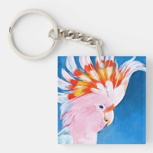 Porte-clés Neon Mohawk - Cockatoo rose (Devant)