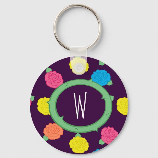 Porte-clés Neon Porte - clé Rose (Recto)
