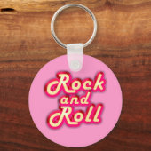 Porte-clés Neon Rock et Roll (Recto)