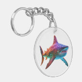 Porte-clés Neon Spectrum Shark (Devant gauche)
