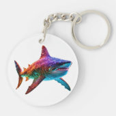 Porte-clés Neon Spectrum Shark (Dos)