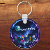 Porte-clés Neonpacks (conception de cercle) (Recto)