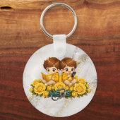 Porte-clés Neos Kawaii Zodiaque Gémeaux (Recto)
