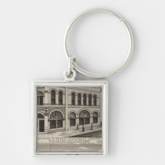 Porte-clés Neosho Investment County (Kansas) (Devant)