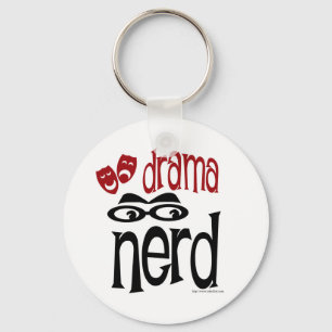 Porte-clés Nerd dramatique