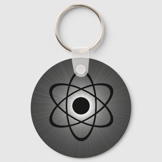Porte-clés Nerdy Porte - clé atomique, Grey (Recto)