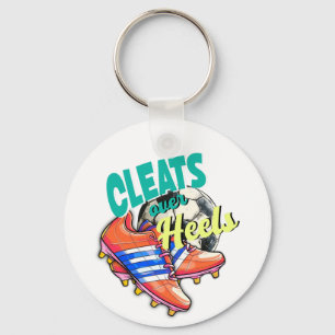 Porte-clés Nettoie Sur Les Talons, Chaussures De Football