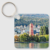 Porte-clés Neuchatel, Suisse paysage (Recto)