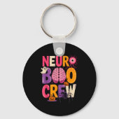 Porte-clés Neuro Boo Crew Halloween Anatomical Brain Anatomy (Recto)