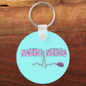 Porte-clés Neuro Infirmière cadeaux (Recto)