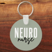 Porte-clés Neuro Nurse Neuroscience infirmières cadeaux d'app (Recto)